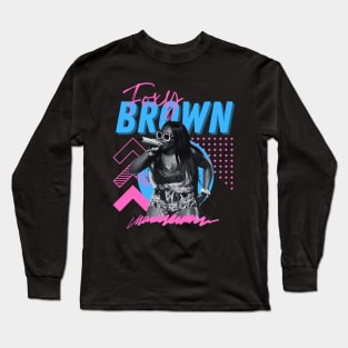 foxy brown***original retro Long Sleeve T-Shirt